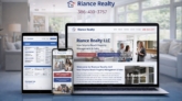 Riance Realty online experience displayed on devices copy