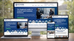 Southeastern Dental Center website across devices copy