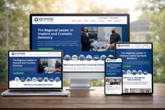 Southeastern Dental Center website across devices copy