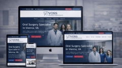 VOSS website displayed across devices copy