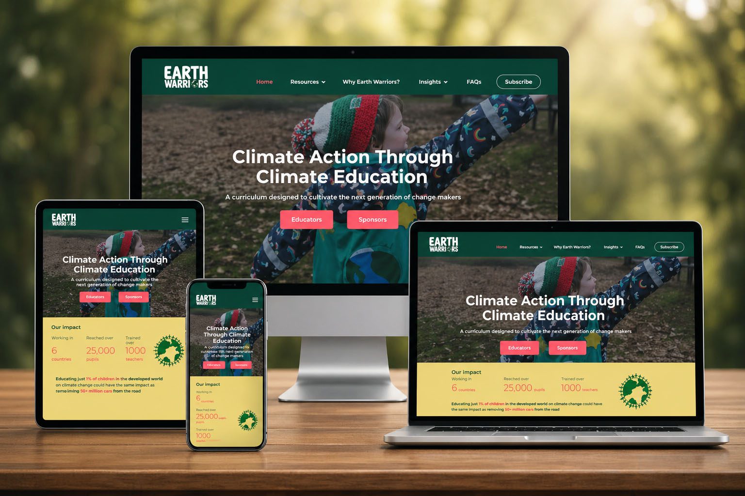 earth-warrior banner