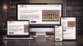 SAATH legal firm's multi-device website mockup copy