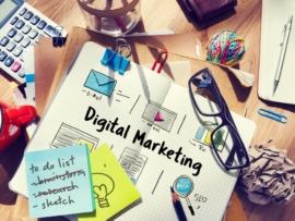 Online Strategy Media Marketing Icons